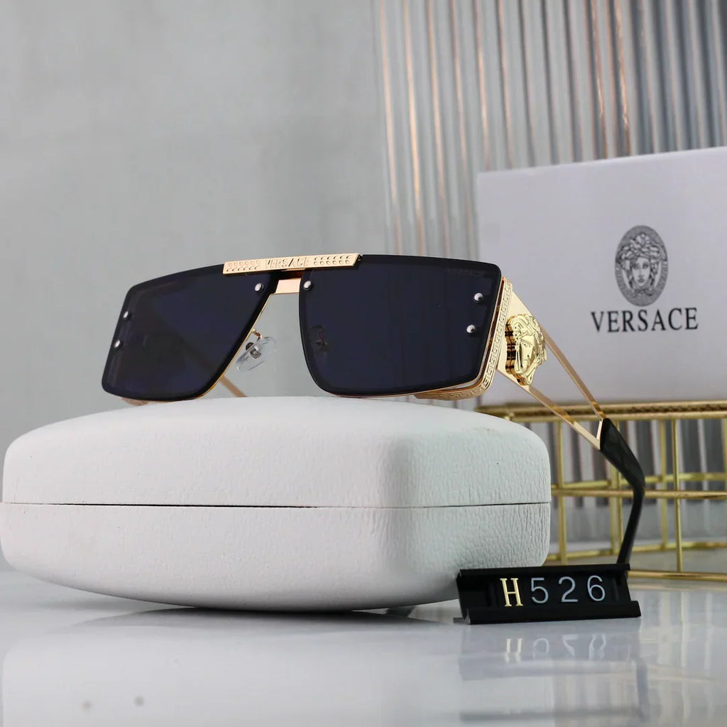 New hot HD lenses Full frame design 7 colors sunglasses 526