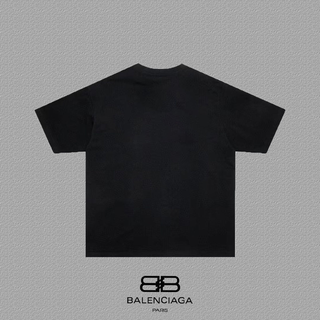 Double letter printing t-shirt