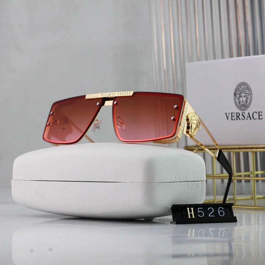 New hot HD lenses Full frame design 7 colors sunglasses 526