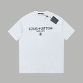 Simple letter printing t-shirt